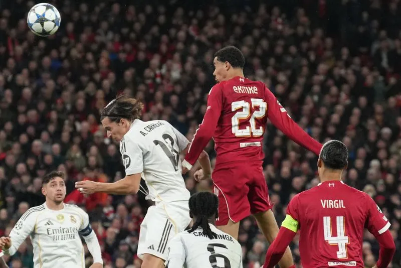 El Liverpool le quitó el invicto al Real Madrid | AP