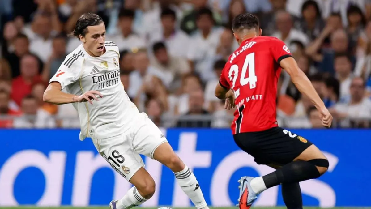 Imágenes del partido entre el Madrid y el Mallorca | realmadrid