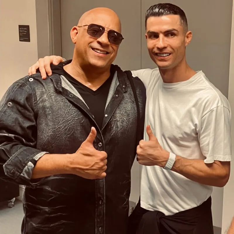 Vin Diesel anunció la llegada de Ronaldo al cine / IG: @vindiesel