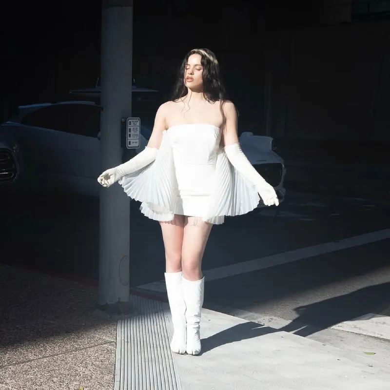 La artista sigue en la promoción de su nuevo disco LUX / IG: @rosalia.vt