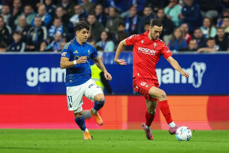 El Osasuna no pudo pasar del empate contra el Oviedo | AP