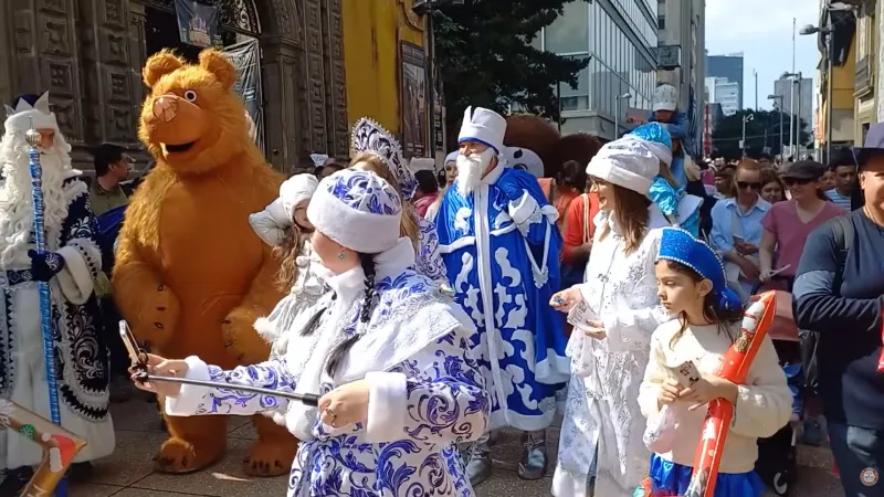 El Gran Desfile Navideño Ruso 2025 será la próxima semana / Redes Sociales