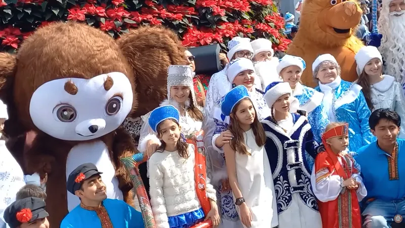 Los clásicos personajes rusos se podrán apreciar en el desfile / Redes Sociales