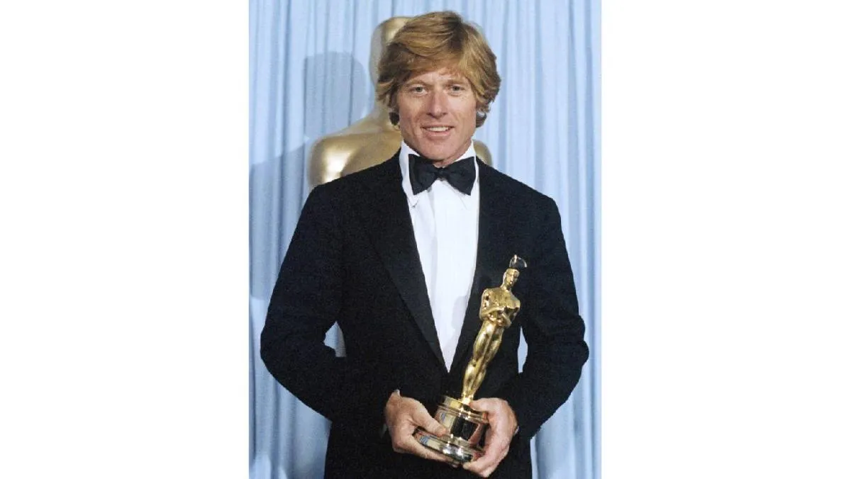 Redford consiguió varios premios en su carrera, incluido un premio Oscar/AP