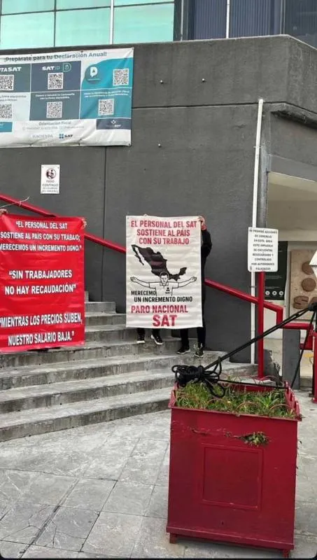 Se teme que este paro nacional afecte la recaudación de impuestos/X