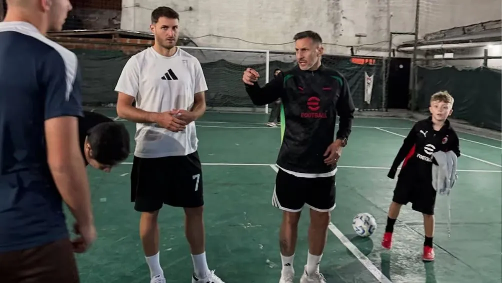 La cascarita entre los Giménez | @Santgimenez_