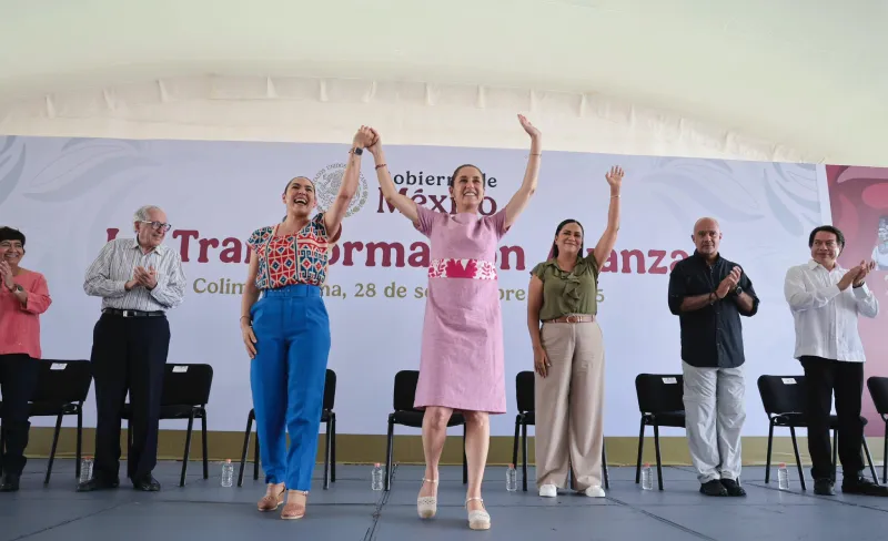 La mandataria alcanzó a entrar en el nuevo esquema de 40 días de aguinaldo / FB: @ClaudiaSheinbaumPardo