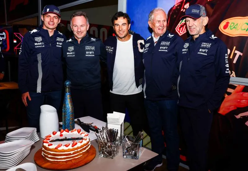 Checo, en su época con RBR | RED BULL