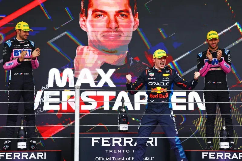 Verstappen ganó el año pasado en Sao Paulo en condiciones de lluvia
