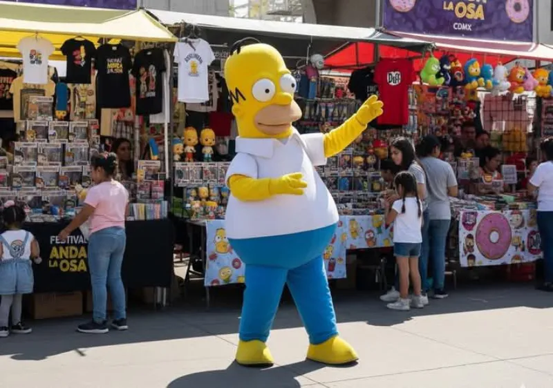 En el bazar 'Anda la Osa' habrá todo tipo de artículos de Los Simpsons / Redes Sociales