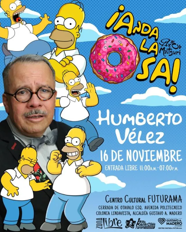 Humberto Vélez estará presente tomándose fotos o dando autógrafos / Redes Sociales