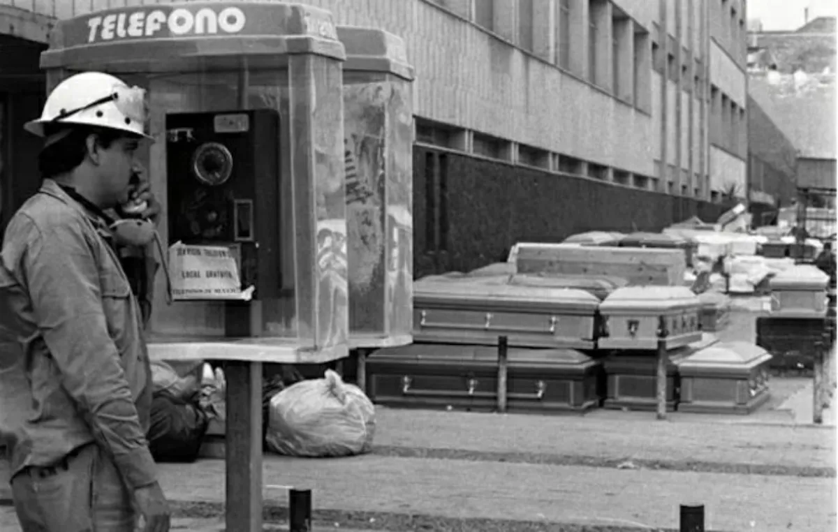 Las imágenes del sismo del 85 fueron impresionantes / Redes Sociales