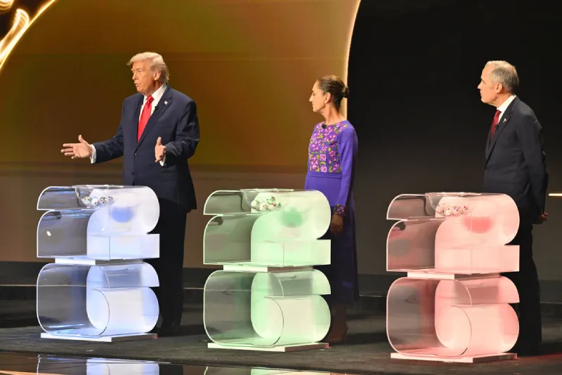 Trump también reconoció el crecimiento del futbol en su país / AP