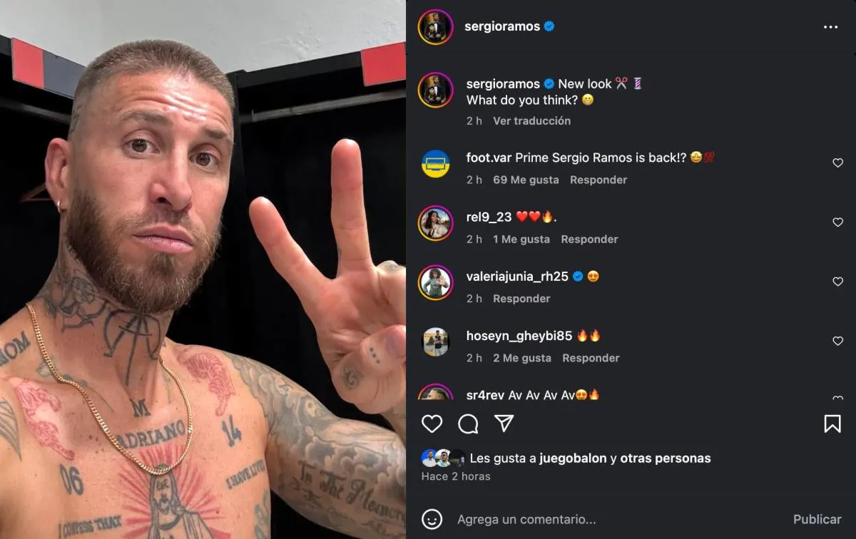 El nuevo look de Ramos | @sergioramos