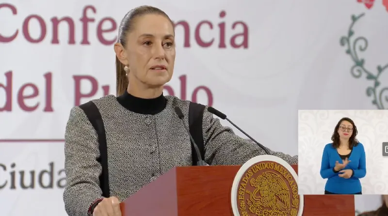 La presidenta Claudia Sheinbaum confirmó la ausencia de Juan Ramón de la Fuente / Especial