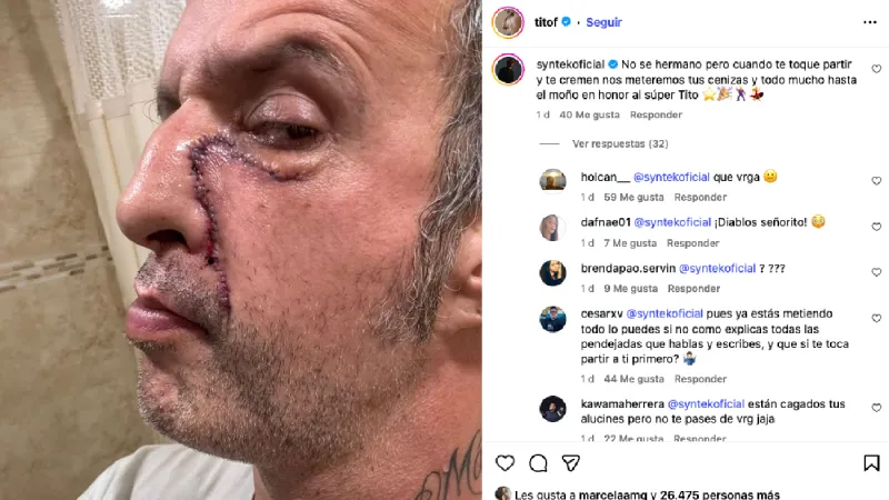 Esto fue lo que dijo Syntek de su compañero Tito / Redes Sociales