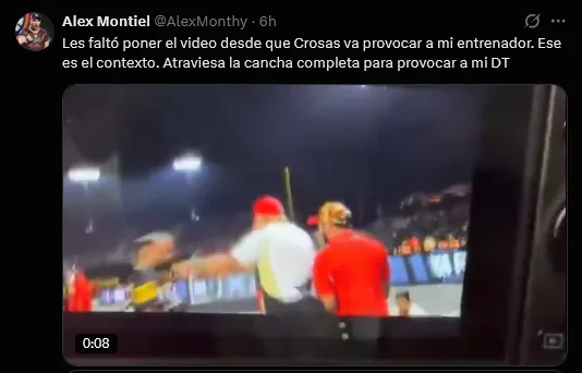 Momento de la bronca | X: @AlexMontiel