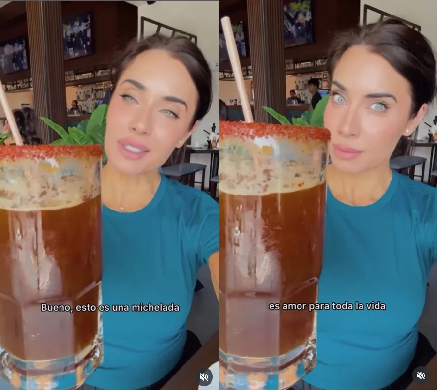 Pilar Rubio expresó su gusto por las micheladas