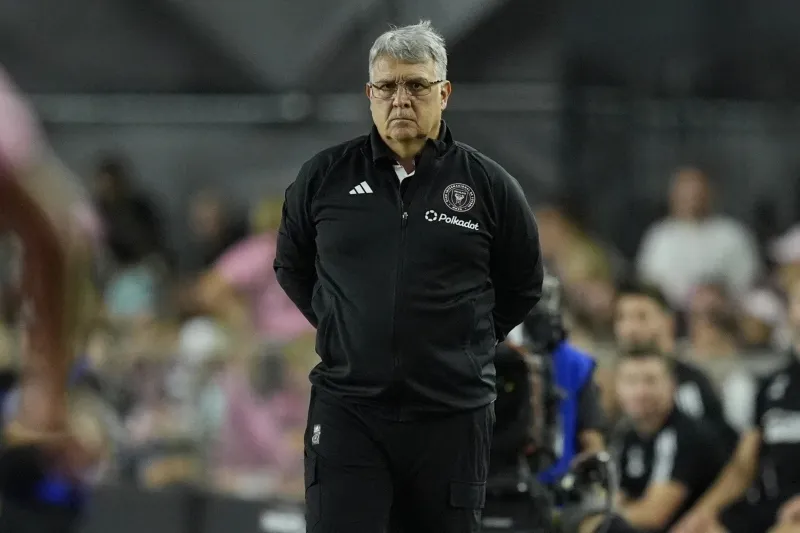 Martino en un partido de Inter Miami | AP
