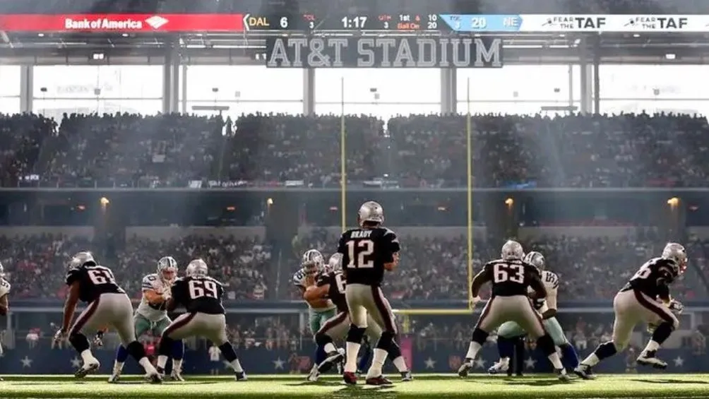 Brady en un juego con los Patriots | patriotslatam