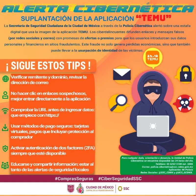 Estas son algunas recomendaciones que hace la Policía Cibernética/SSC