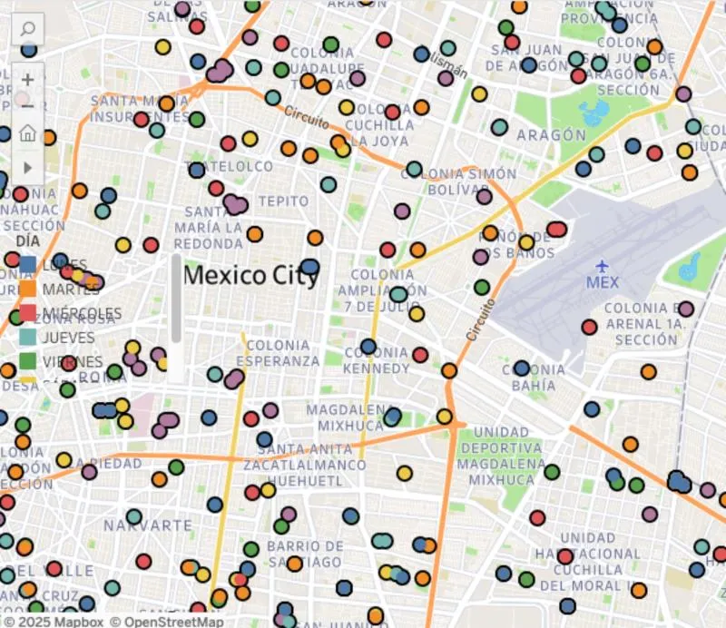 Los tianguis vienen marcados por día y puedes consultar sus horarios / Redes Sociales