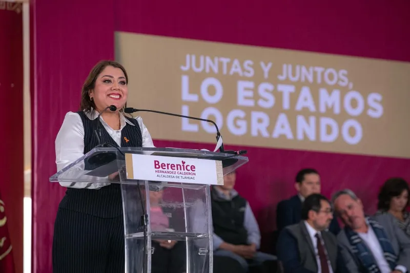 La alcaldesa Berenice Hernández rindió su informe de gobierno / Especial