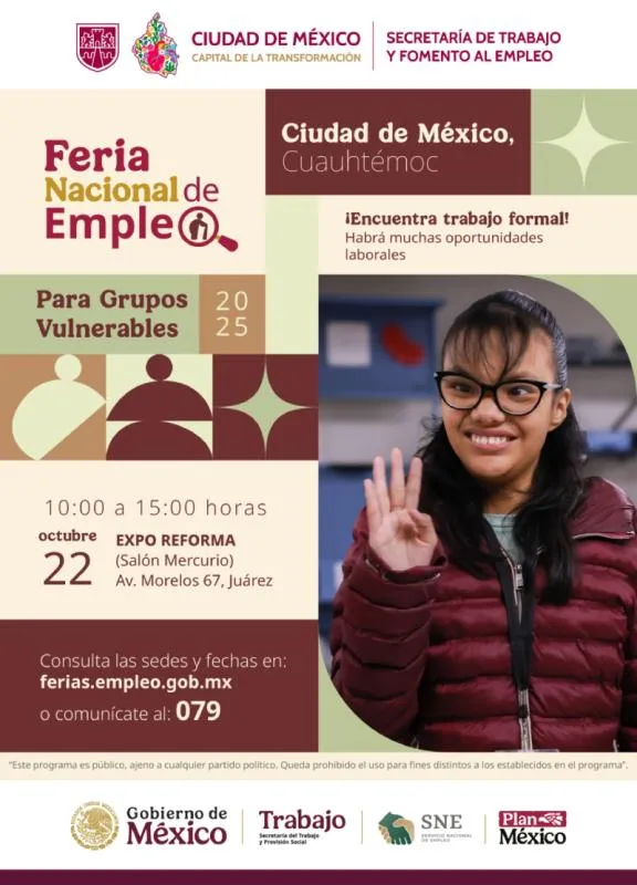 En Expo Reforma podrás presentarte con tus documentos / Redes Sociales