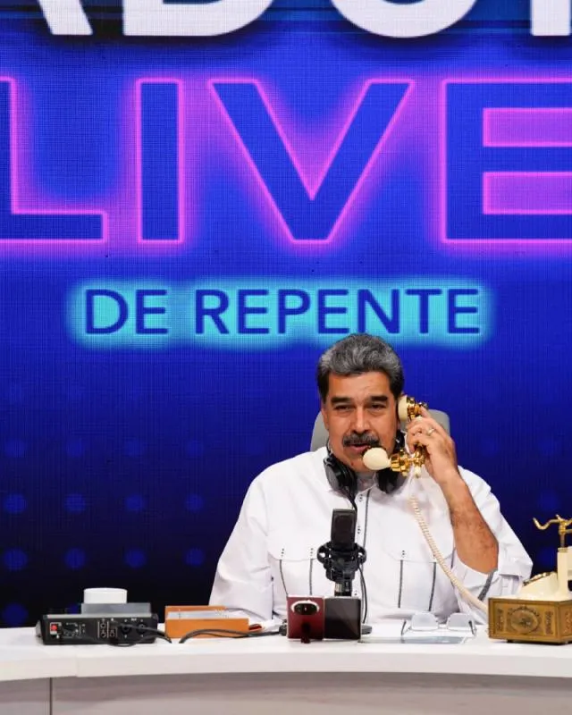 El presidente de Venezuela asegura que no se dejarán de EU / FB: @NicolasMaduro