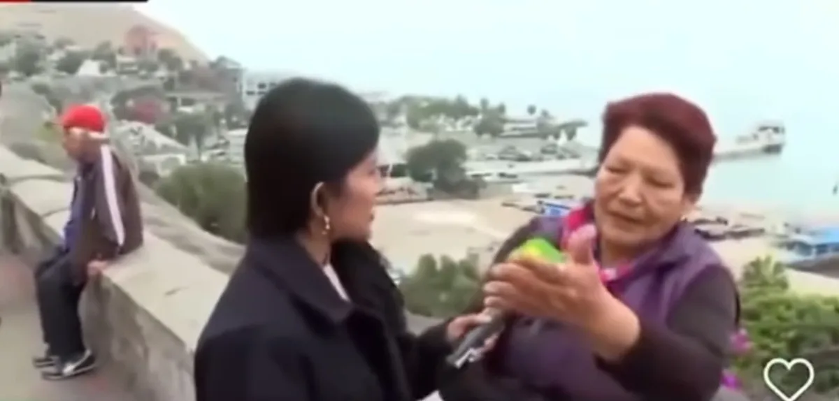 La abuelita dijo que nunca había visto un tsunami y que era el momento / Redes Sociales