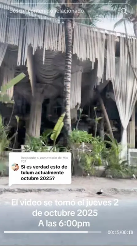 Se espera que el turismo nacional llegue para ocupar ese vacío de Tulum / Redes Sociales