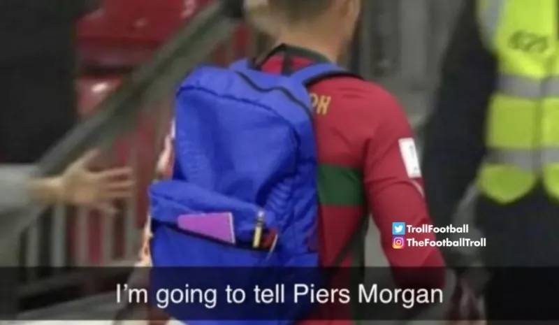 Cristiano tras ser expulsado