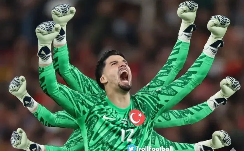 Actuación del arquero turco