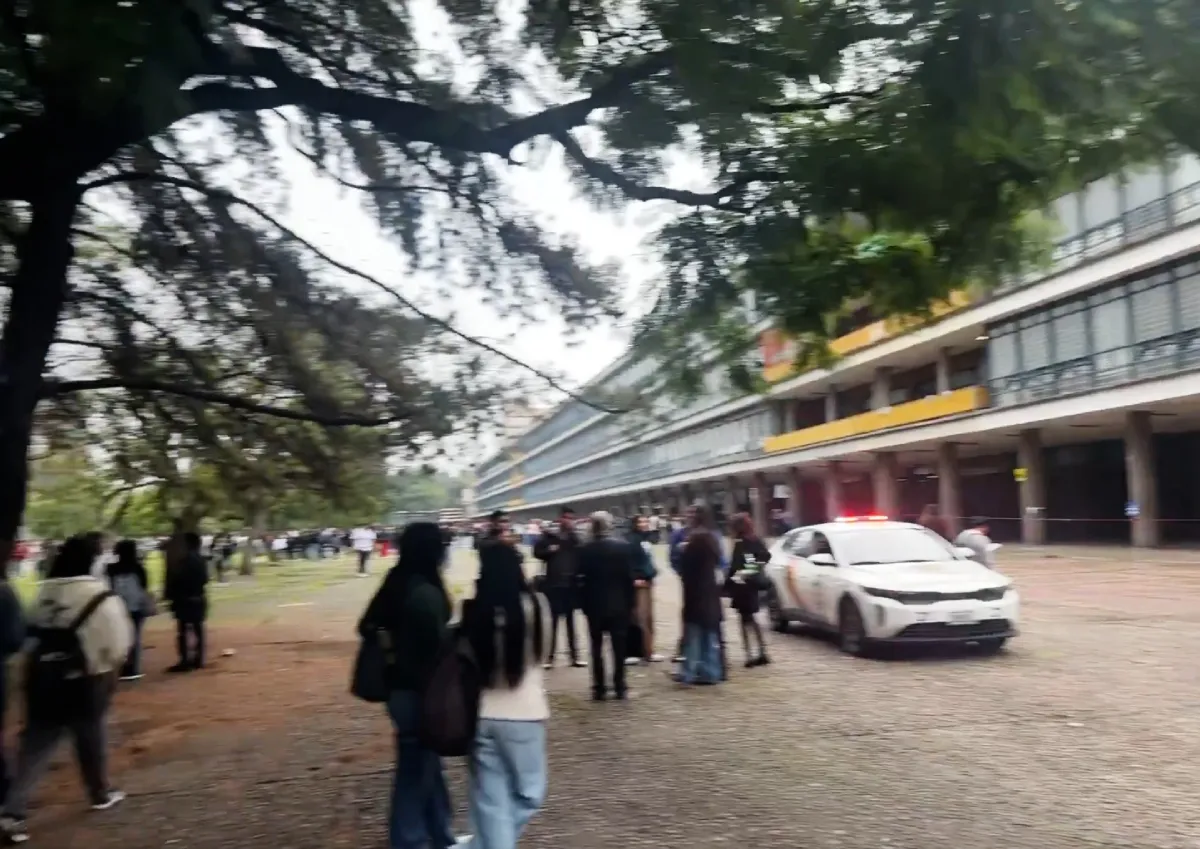 Elementos de la SSC se hicieron presentes para apoyar a la comunidad universitaria / Redes Sociales