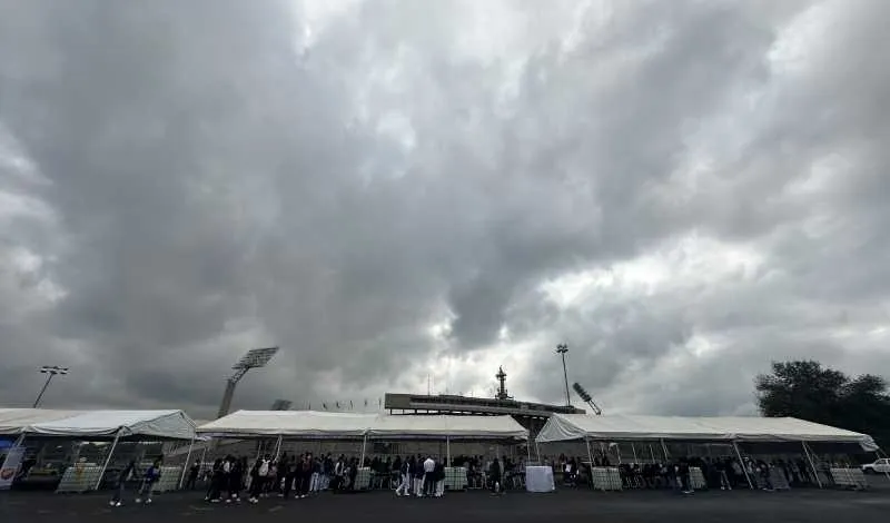 El Mega Centro de Vacunación se ubica afuera del Estadio de CU/X