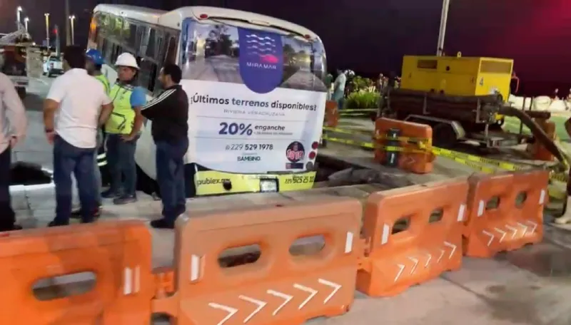 La vía de comunicación recién había sido reparada / Redes Sociales