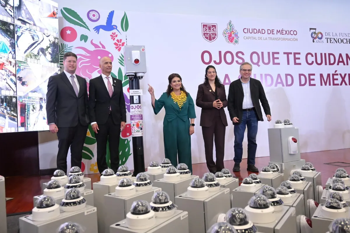 La CDMX tendrá más 'ojos vigilando' que Chicago o Nueva York / FB: @ClaraBrugadaM