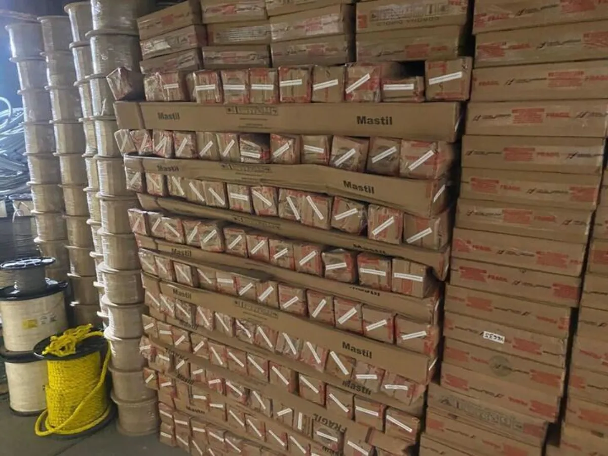 En el lugar se encontró material con un valor de 20 millones de pesos / Especial