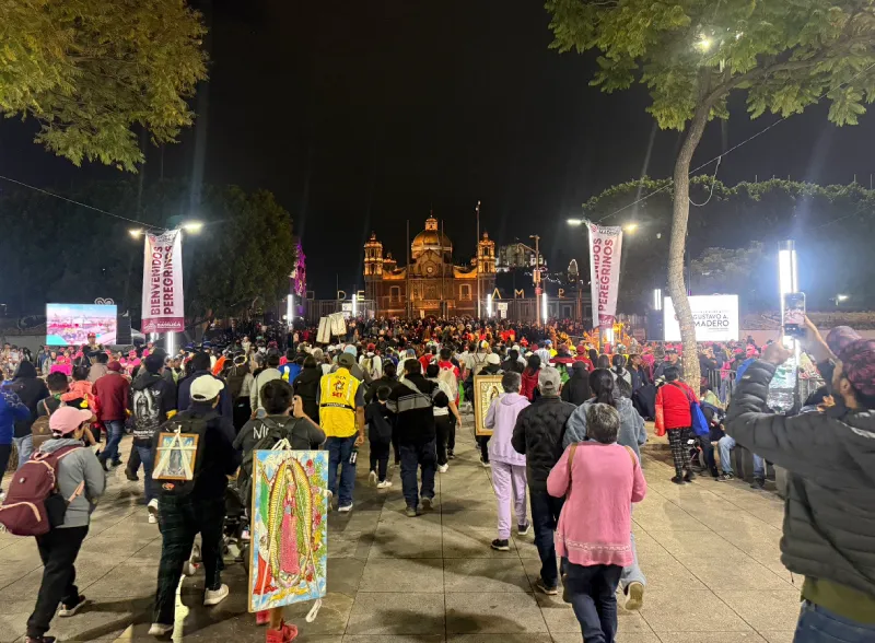 Los guadalupanos demostraron un año más el fe que tienen / Gina Sánchez