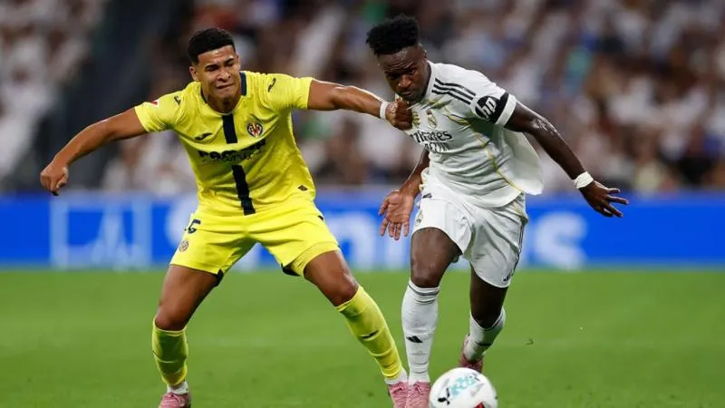 Vinicius marcó doblete frente al Villarreal | realmadrid.com