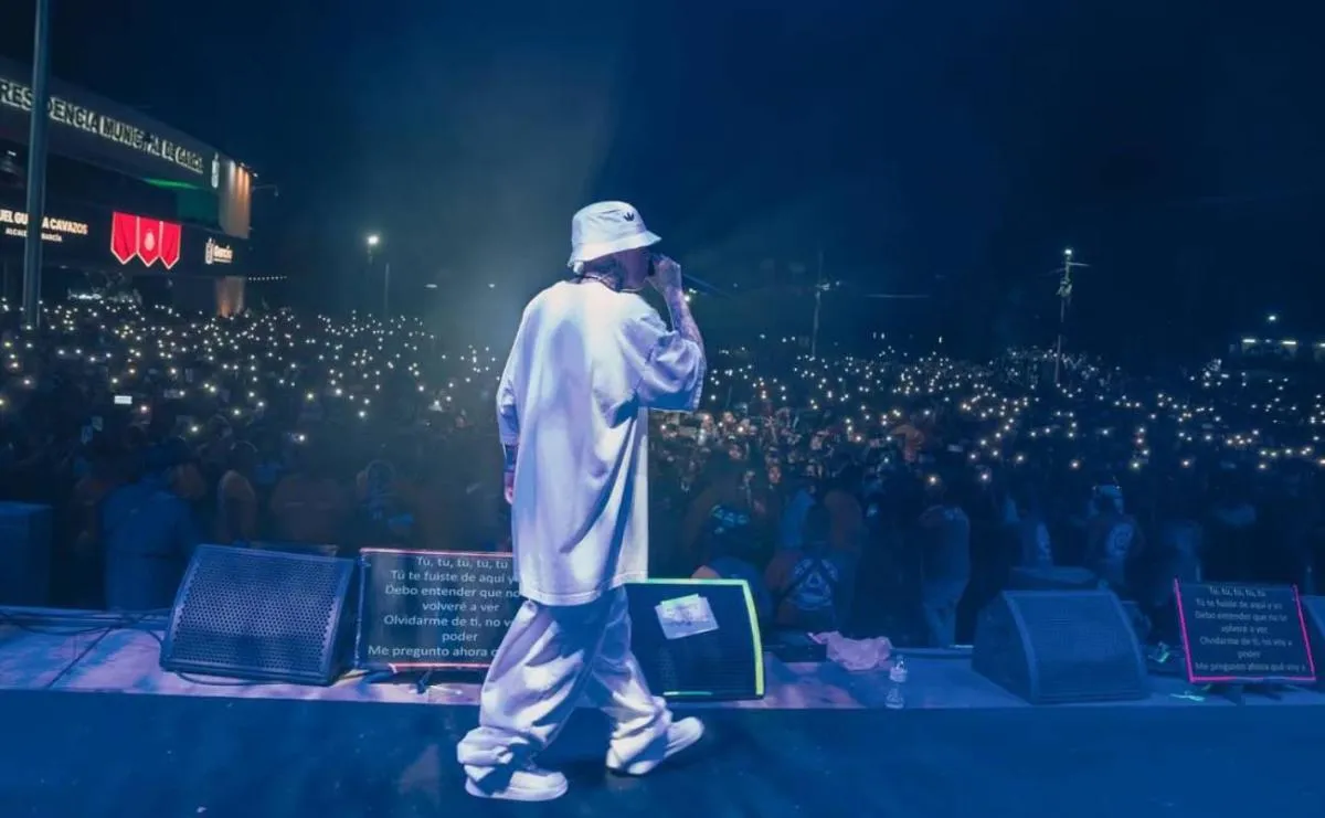 Santa Fe Klan en el concierto / Instagram: santa_fe_klan_473