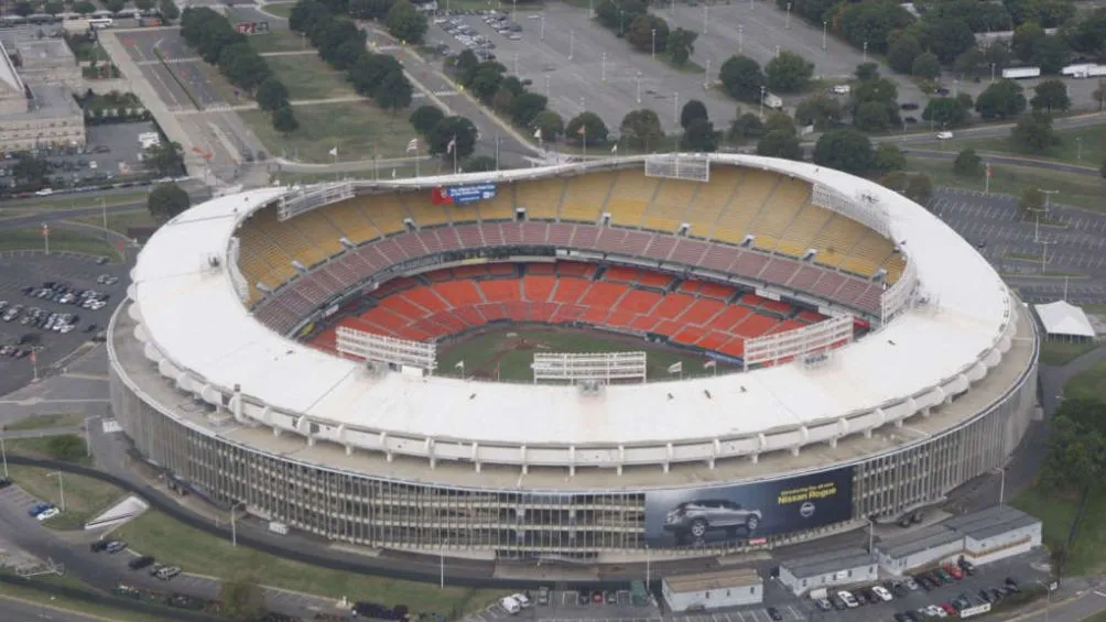 El antiguo estadio de los Commanders | AP