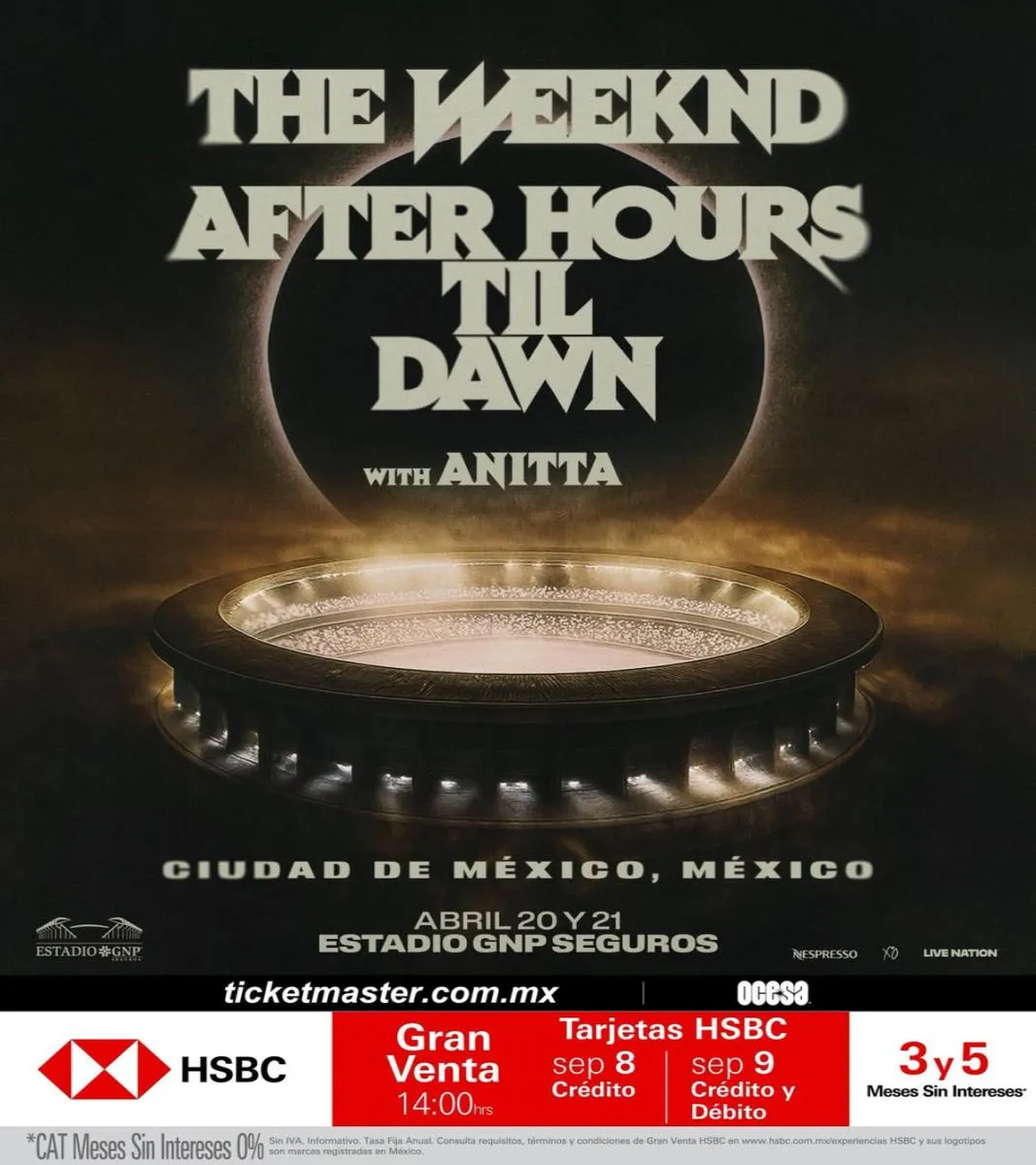 La preventa para sus dos conciertos comienza este 8 y 9 de septiembre / Especial