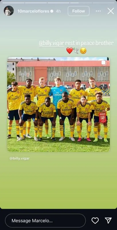 Recordó a su compañero