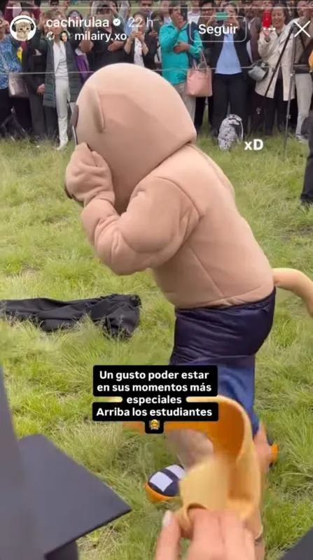 El momento de Goyo bailando | Captura de pantalla