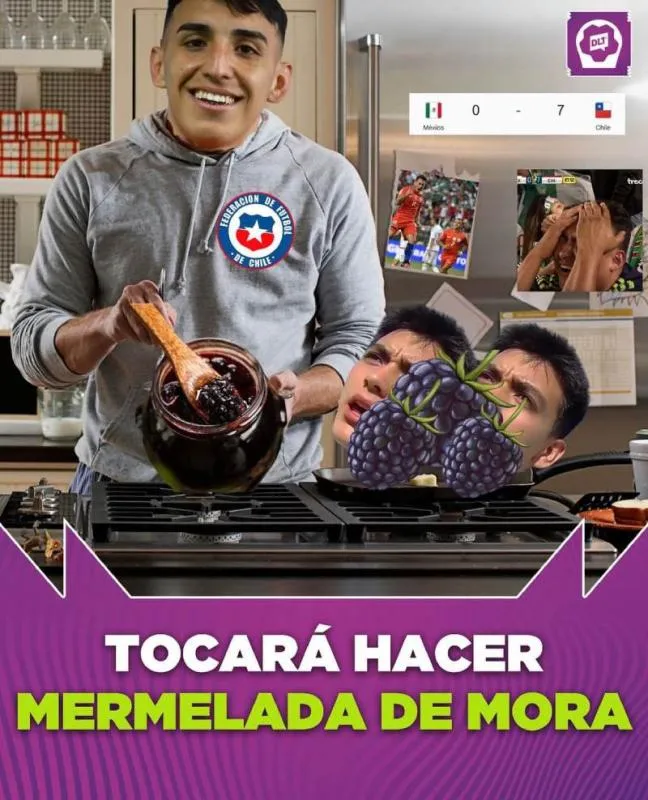 Publicación en redes del medio chileno