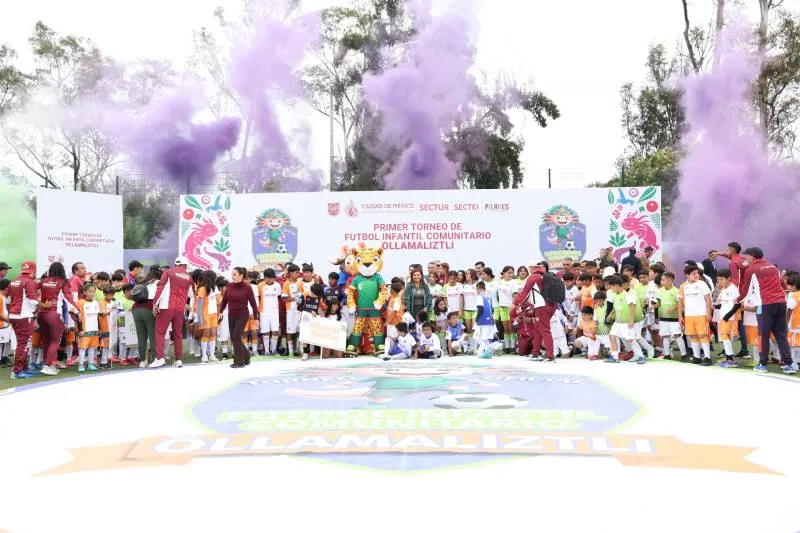 La Ciudad de México da inicio a su primer Torneo Infantil y Juvenil Ollamaliztli. / Gob CDMX