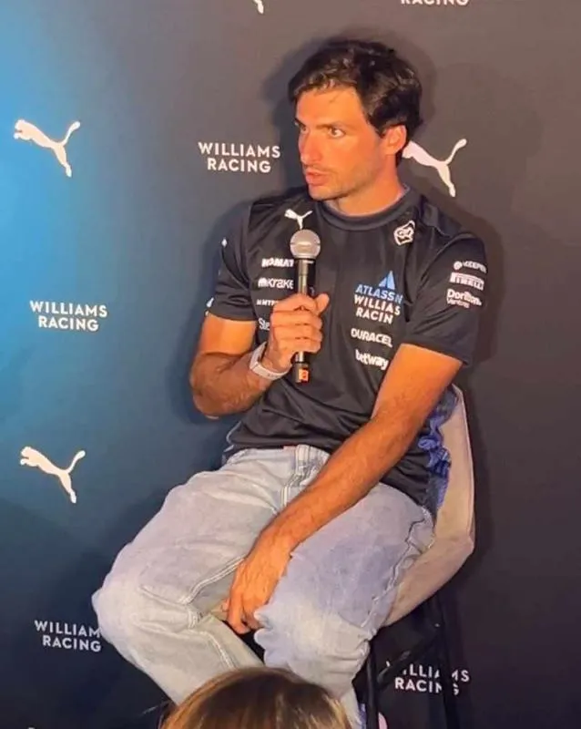 Carlos Sainz, en la CDMX | AXEL FERNÁNDEZ