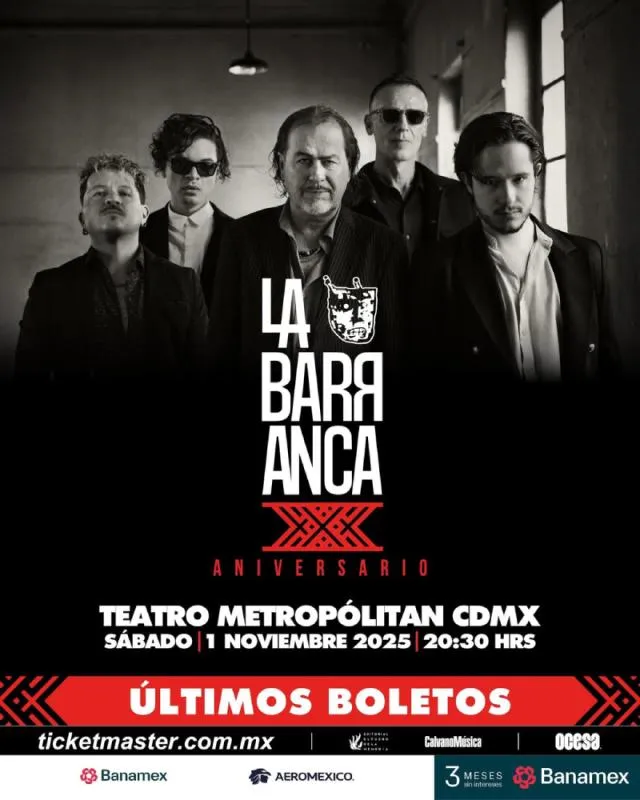 EL aniversario ya será este 1 de noviembre en el Teatro Metropolitan / Redes Sociales