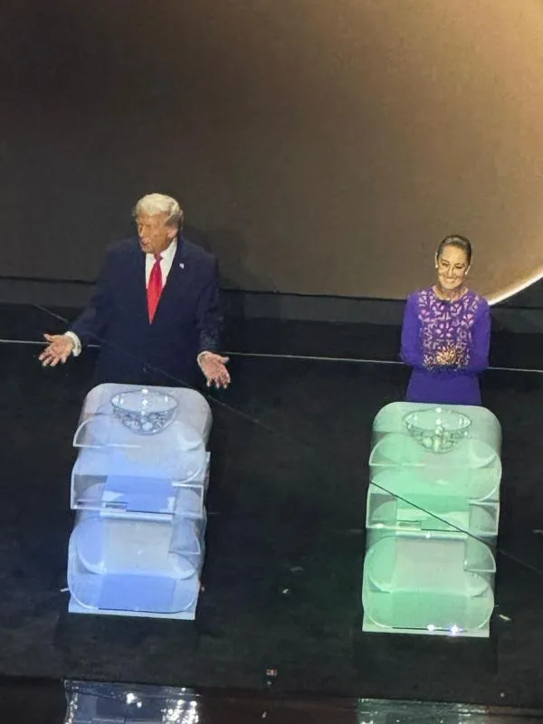 Los mandatarios se reúnen por primera vez para el Mundial / Carlos Ponce